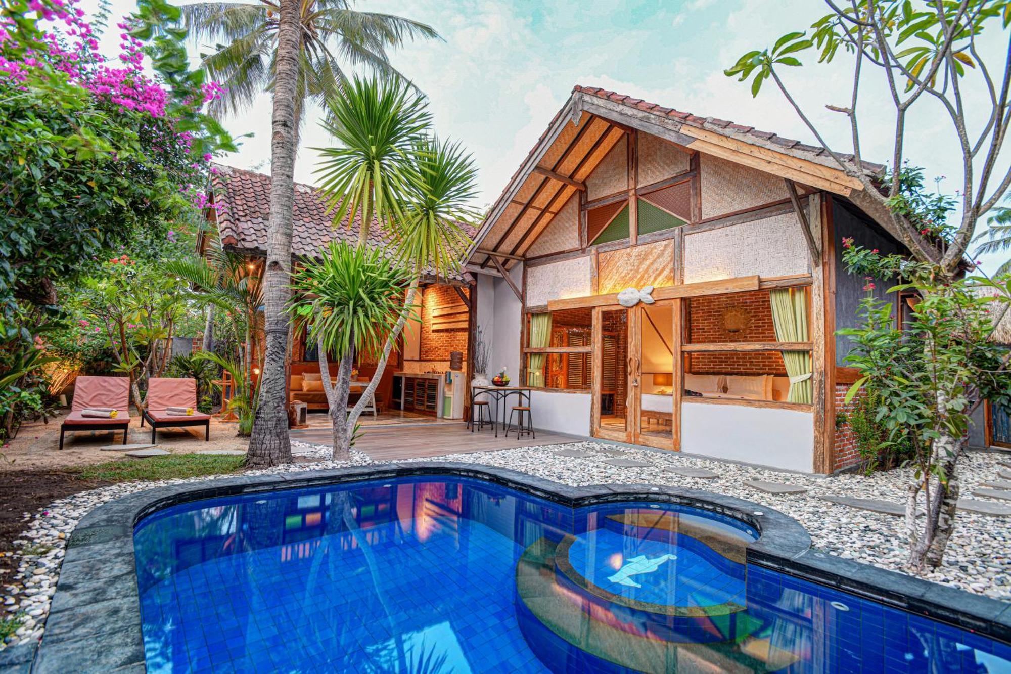 Villas Samalama Gili Air Buitenkant foto