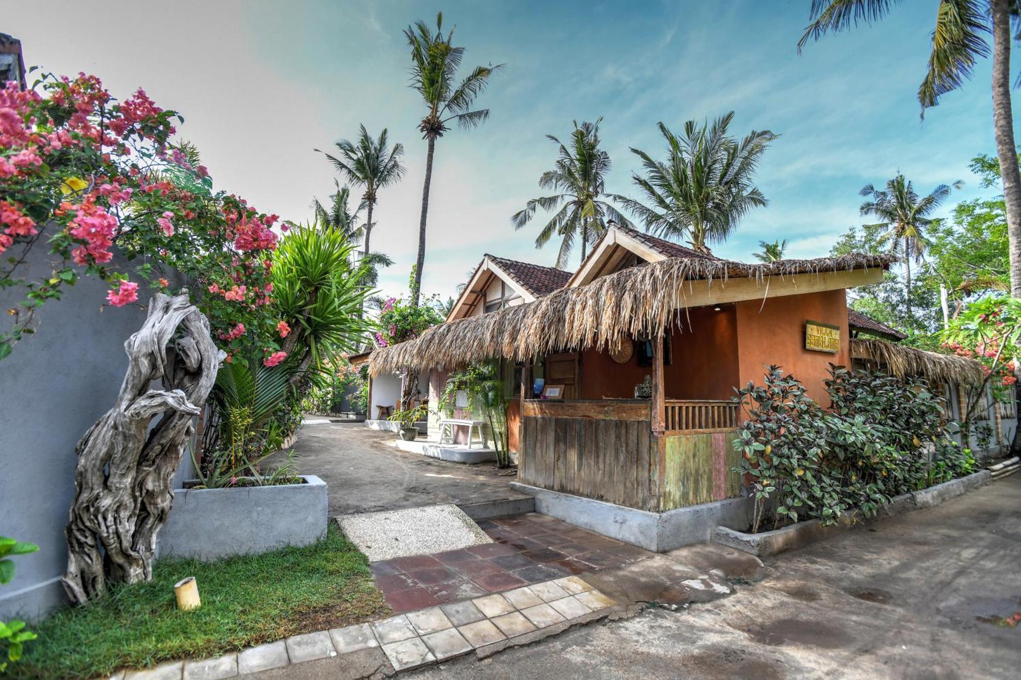 Villas Samalama Gili Air Buitenkant foto