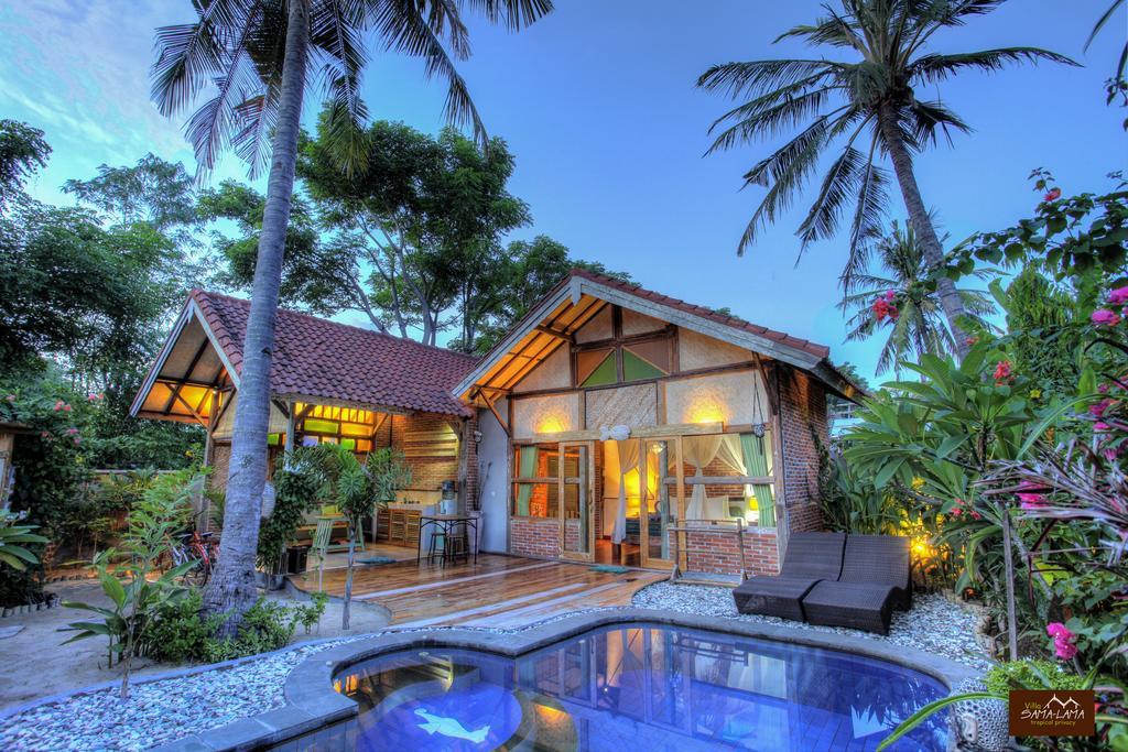 Villas Samalama Gili Air Buitenkant foto