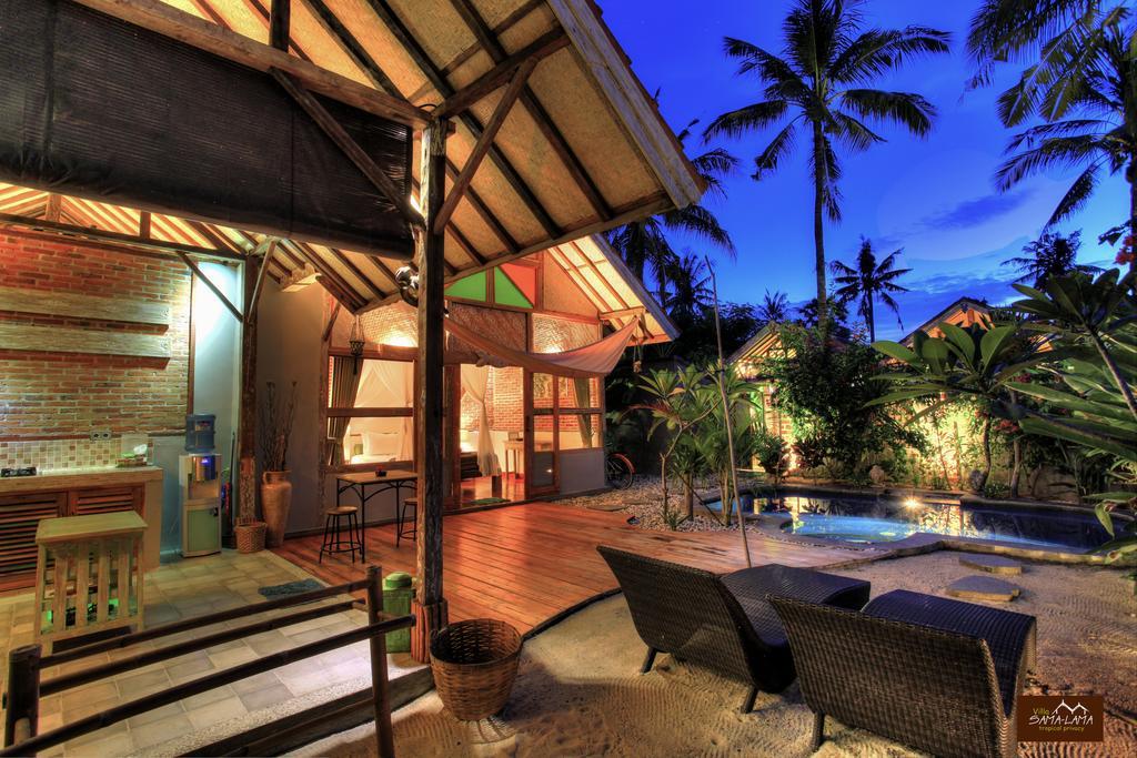 Villas Samalama Gili Air Buitenkant foto