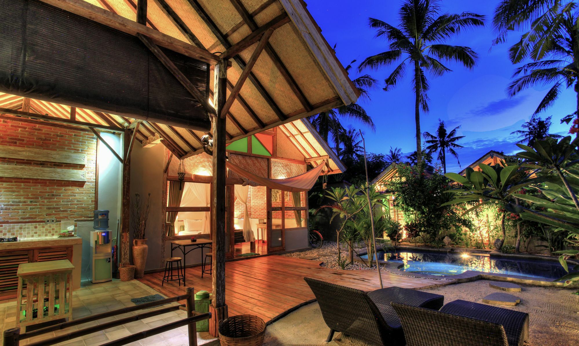 Villas Samalama Gili Air Buitenkant foto